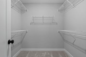 Walk-in Closets with Built-in Shelving